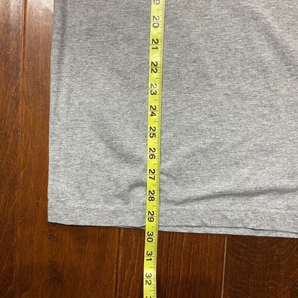 Disney Mickey Mouse Cartoon Felt Cotton Grey T-Shirt Women's Size XXL - Picture 6 of 7